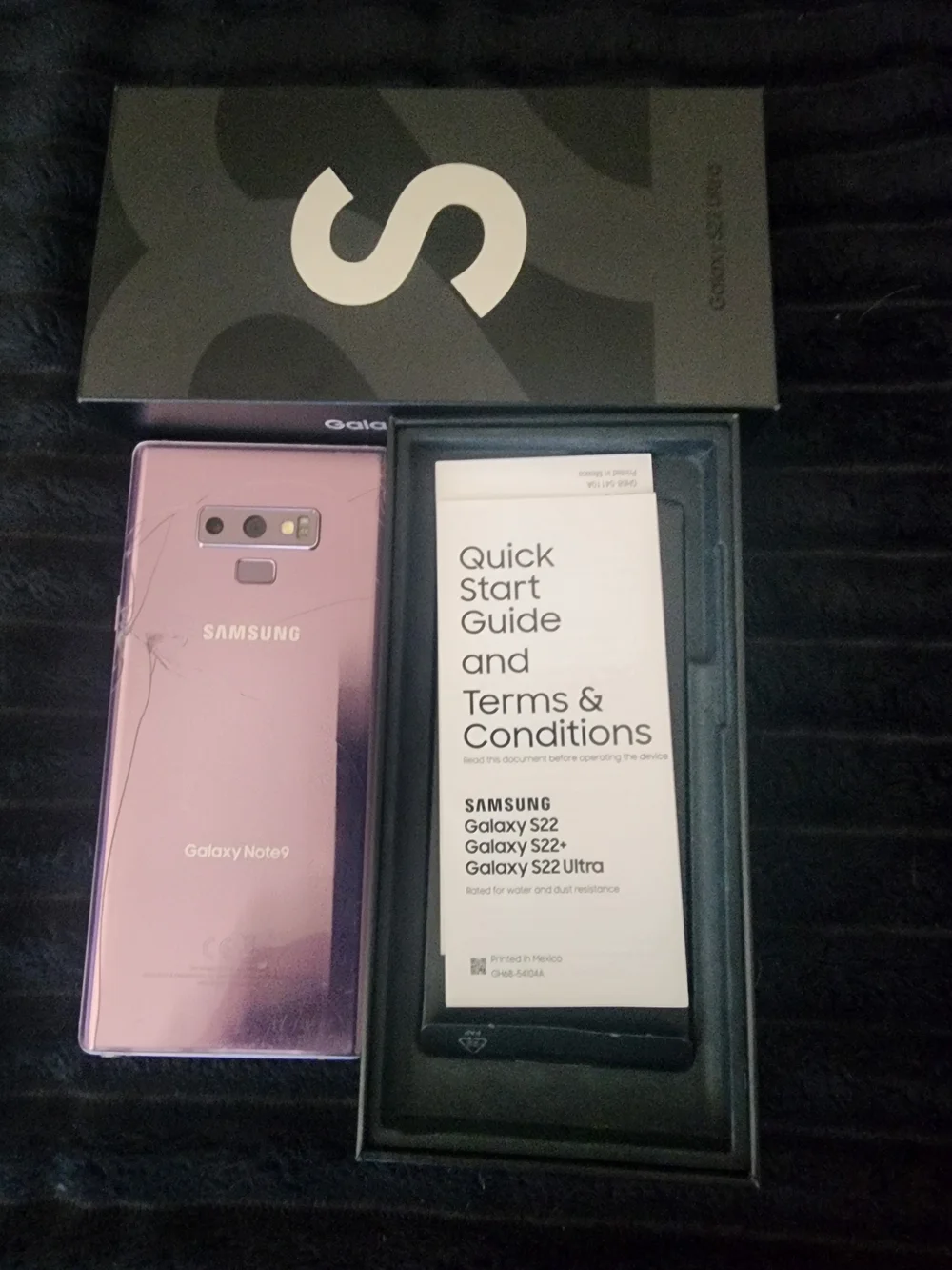 Samsung Galaxy Note9 Pink Lavender Back Panel